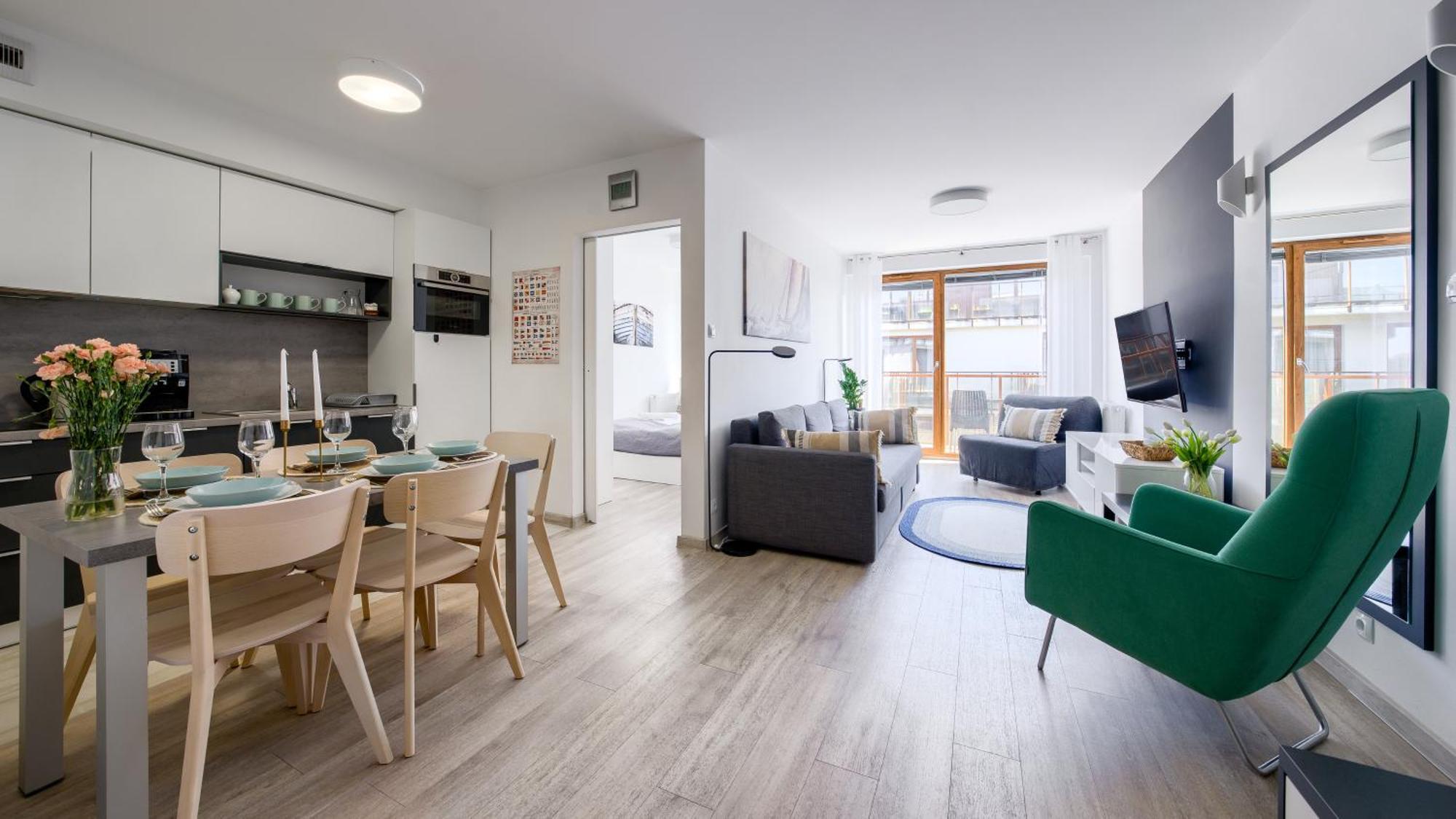 Apartamenty Sun & Snow Kolobrzeg Resorts Z Basenem Exterior foto